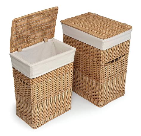 laundry hamper with a lid